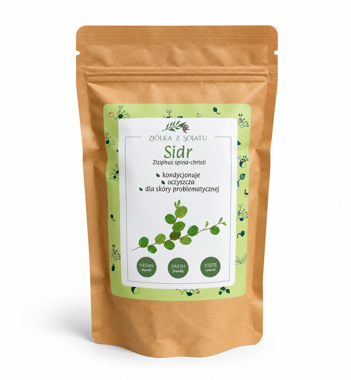 Sidr (głożyna) - Zizipus spina - christi - kondycjonuje, nawilża, oczyszcza - 100g