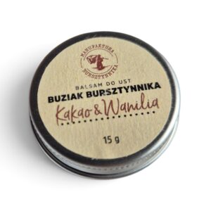 Manufaktura Bursztynnika balsam do ust Kakao & Wanilia 15g