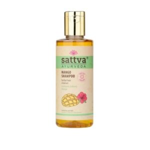 Sattva delikatny szampon Mango, nawilża, zapobiega elektryzowaniu - 210 ml