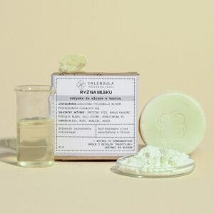 Calendula MSC wydajna, naturalna odżywka proteinowa w kostce "ryż na mleku" 60g