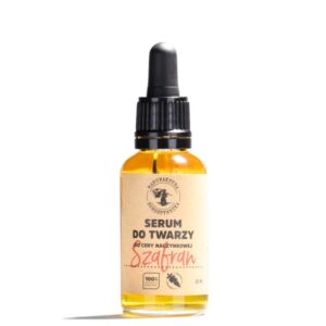 Manufaktura Bursztynnika serum do twarzy z szafranem do cery naczynkowej 30ml